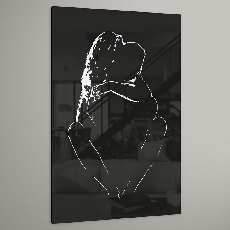 Silhouette plexiglas